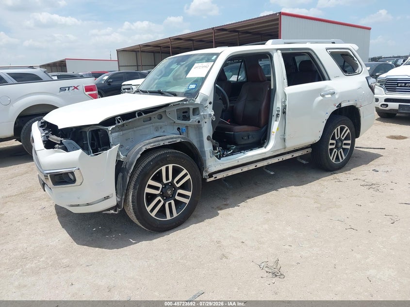 Vin: jtezu5jr2j5176375, lot: 46222274, toyota 4runner limited 20182
