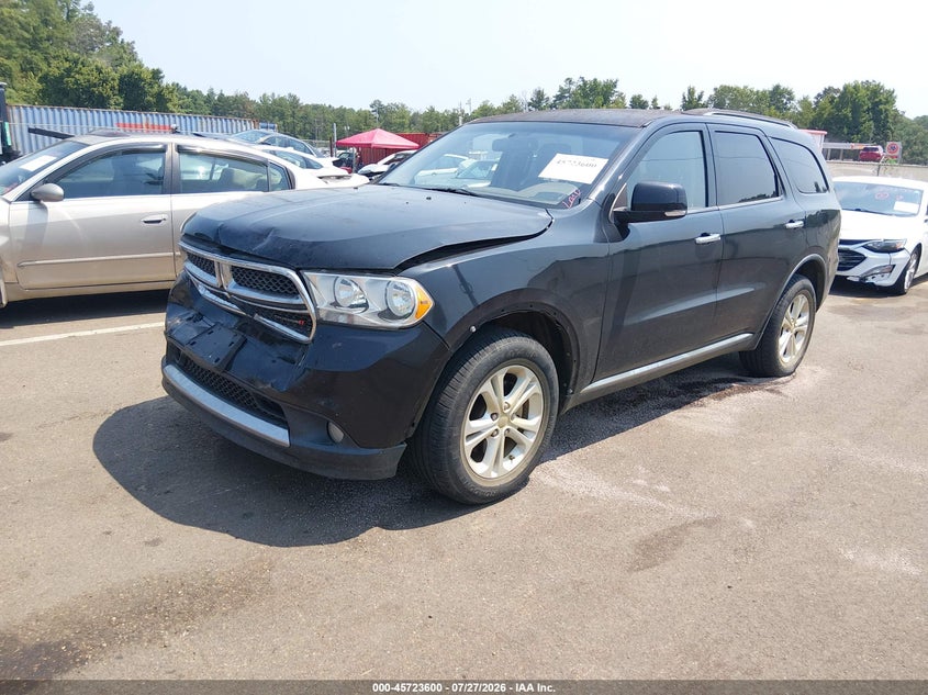 Vin: 1c4rdhdg4dc597871, lot: 46222282, dodge durango crew 20132