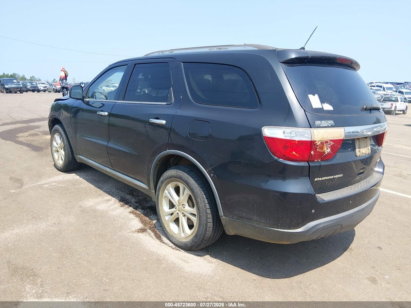 Vin: 1c4rdhdg4dc597871, lot: 46222282, dodge durango crew 20133