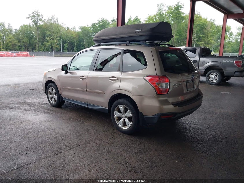 2015 SUBARU FORESTER auction photo 3
