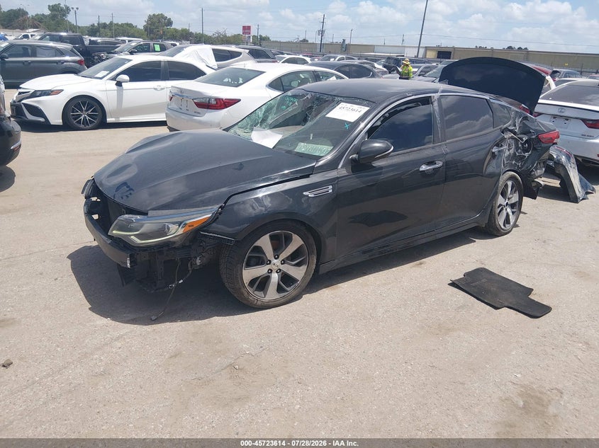 Vin: 5xxgt4l36kg373225, lot: 46222296, kia optima s 20192