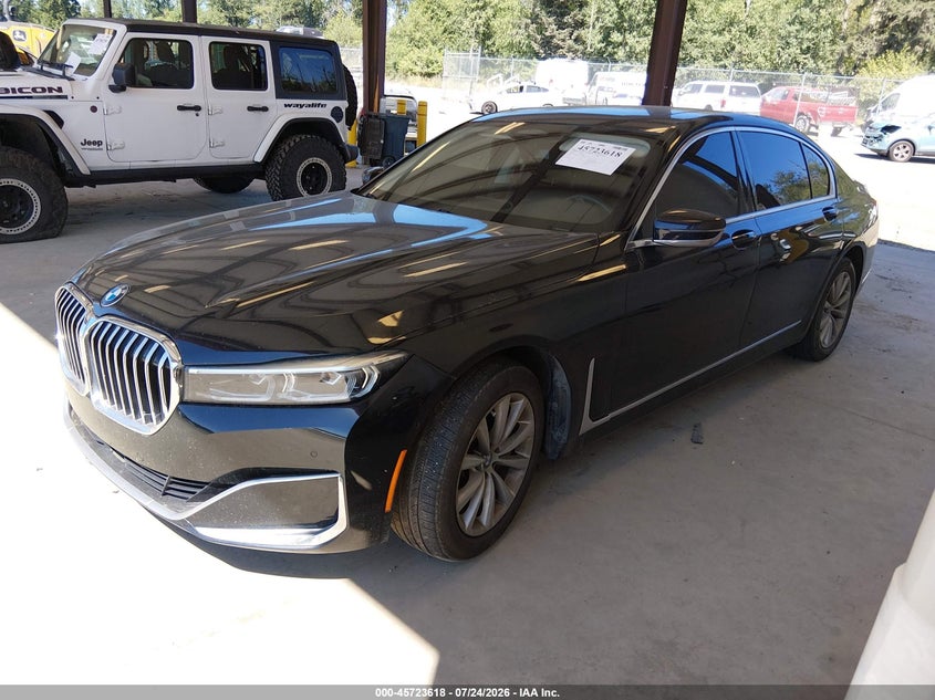 Vin: wba7t4c05lcd40448, lot: 46222301, bmw 740i xdrive 20202