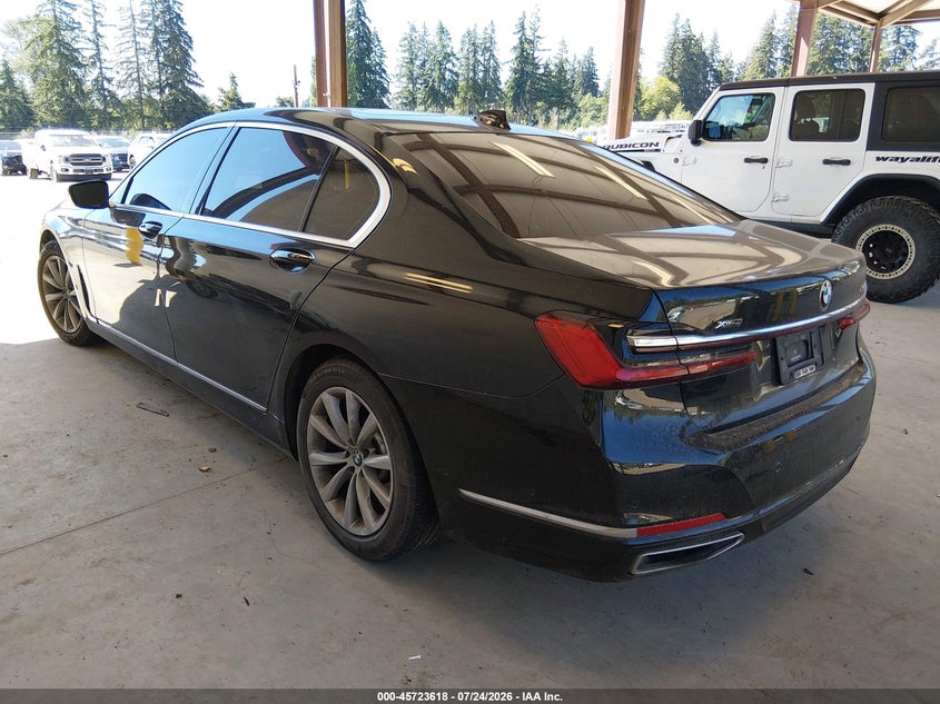 Vin: wba7t4c05lcd40448, lot: 46222301, bmw 740i xdrive 20203