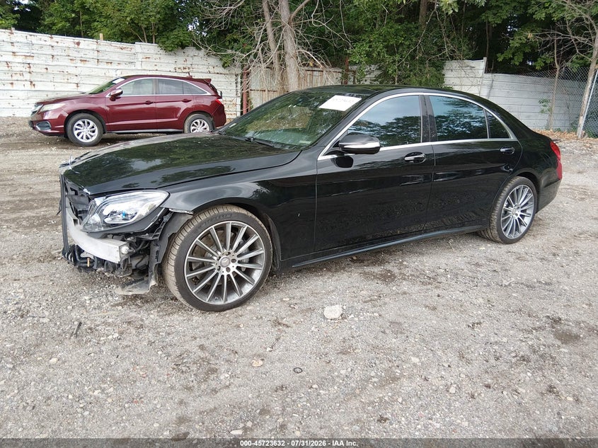 Vin: wddug8cb3fa076698, lot: 46222314, mercedes-benz s 550 20152