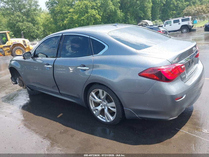 Vin: jn1by1ar1gm271434, lot: 46222320, infiniti q70 3.7x 20163