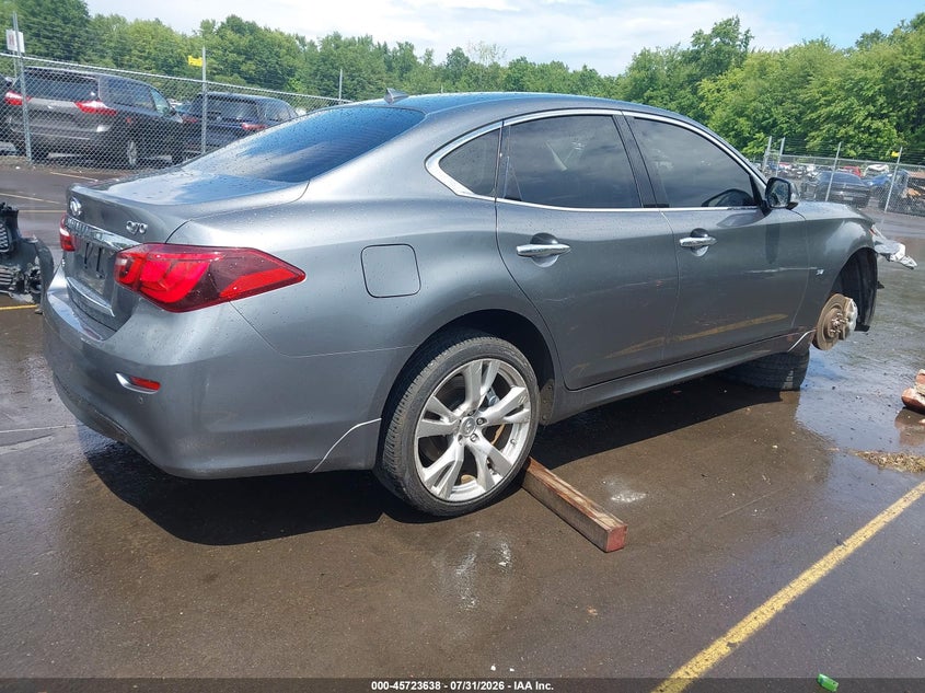 Vin: jn1by1ar1gm271434, lot: 46222320, infiniti q70 3.7x 20164