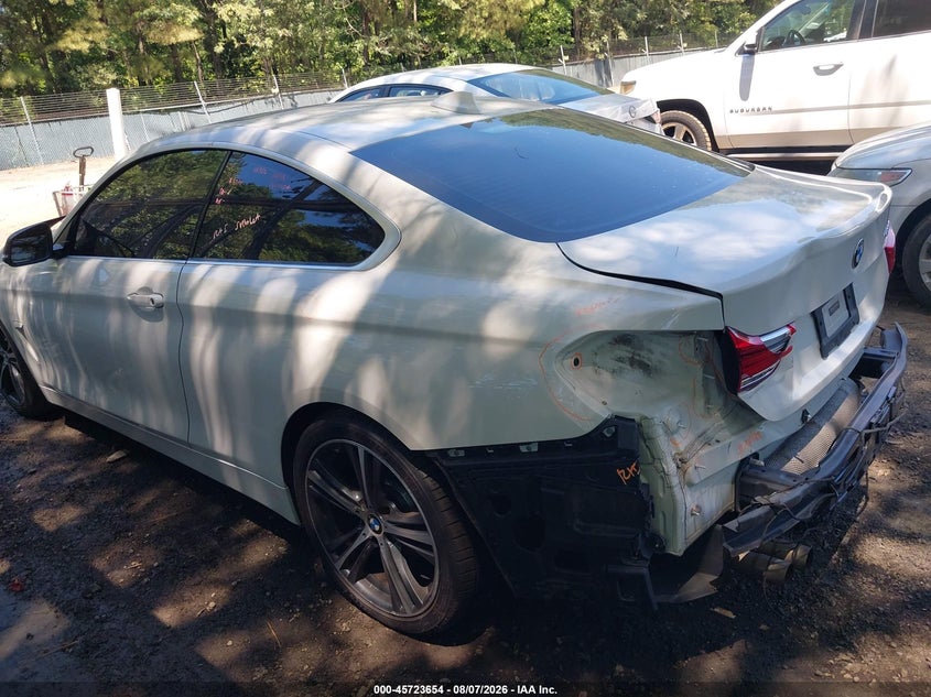 Vin: wba4w3c56jab87118, lot: 46222336, bmw 430i 20183