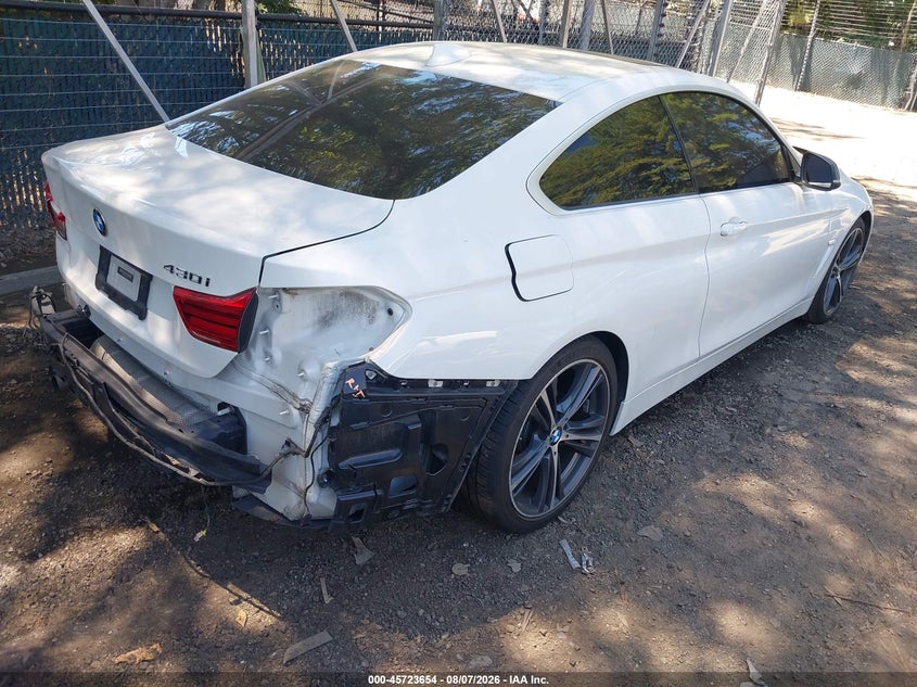 Vin: wba4w3c56jab87118, lot: 46222336, bmw 430i 20184