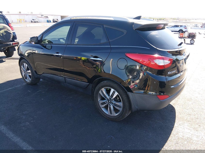 Vin: km8ju3ag6fu114104, lot: 46222346, hyundai tucson limited 20153