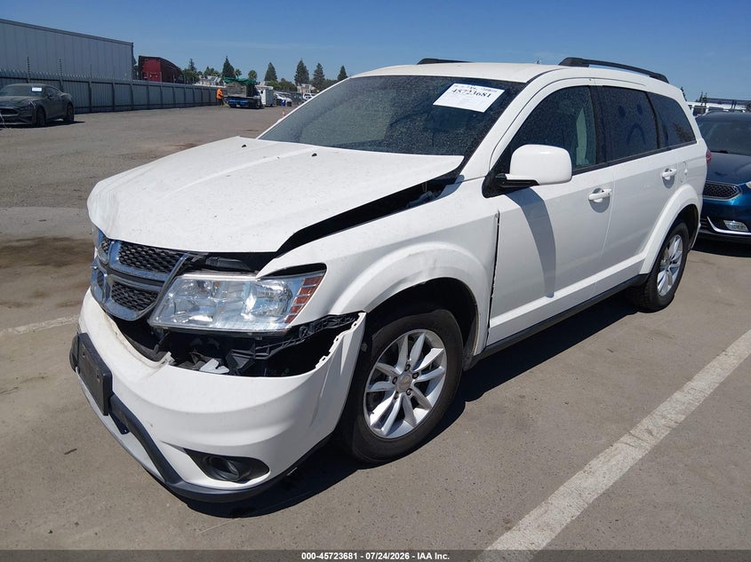 Vin: 3c4pdcbg8gt228663, lot: 46222363, dodge journey sxt 20162