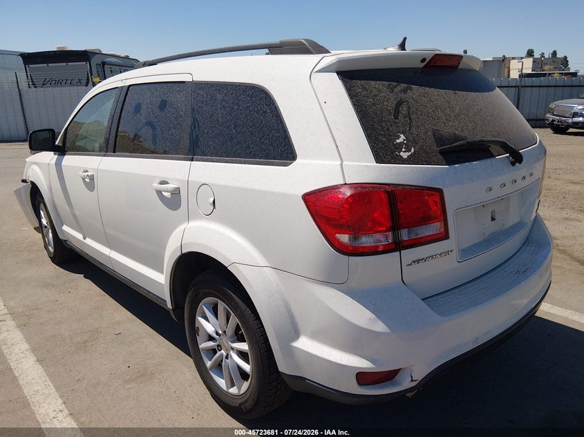 Vin: 3c4pdcbg8gt228663, lot: 46222363, dodge journey sxt 20163