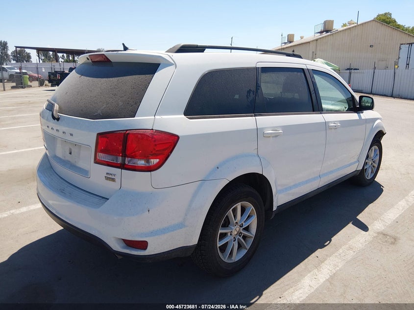 Vin: 3c4pdcbg8gt228663, lot: 46222363, dodge journey sxt 20164