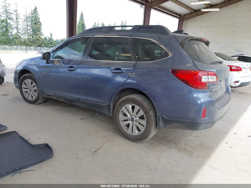 Vin: 4s4bsahc2h3331918, lot: 46222364, subaru outback 2.5i premium 20173