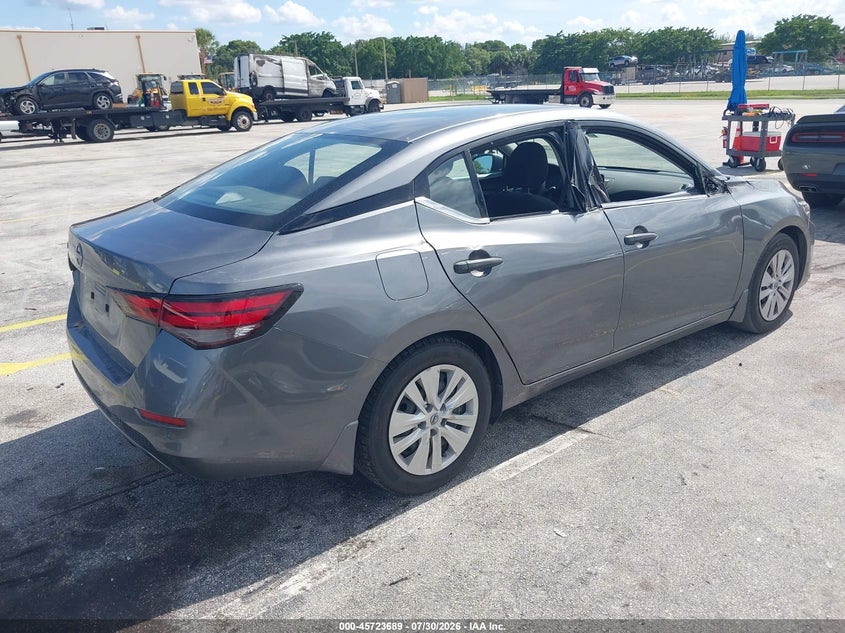 Vin: 3n1ab8bv0ry249653, lot: 46222371, nissan sentra s xtronic cvt 20244