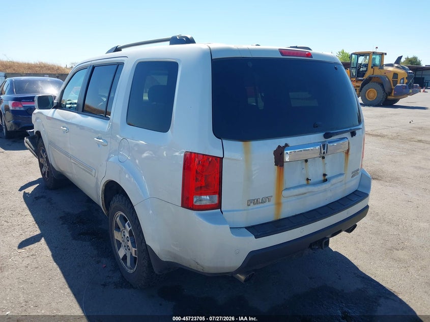 Vin: 5fnyf4h90bb024878, lot: 46222387, honda pilot touring 20113