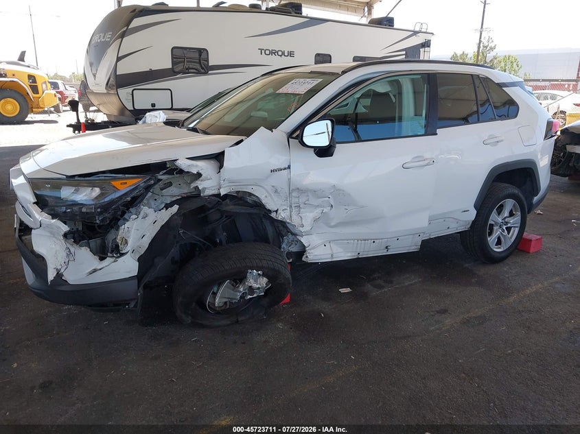 2019 Toyota RAV 4, Обидва боки, IAAI, VIN 2T3LWRFV6KW043369 — фото 2