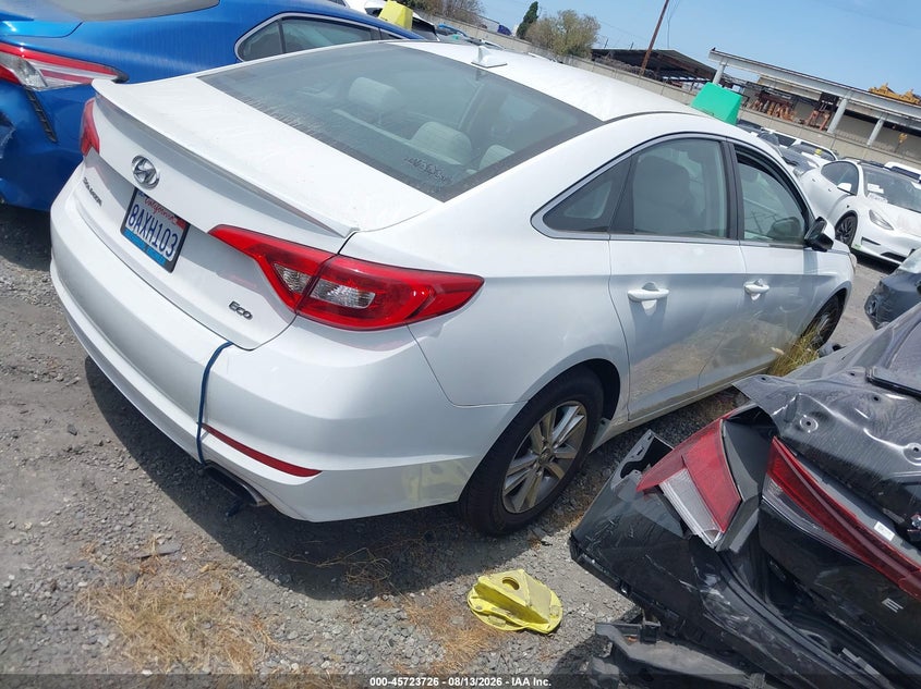 2017 HYUNDAI SONATA auction photo 4
