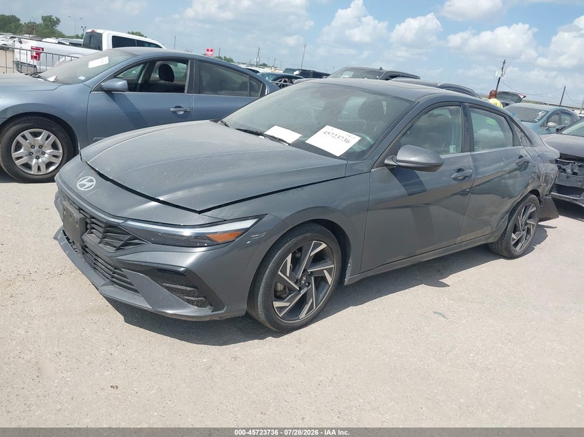 Vin: kmhls4dg7ru761888, lot: 46222418, hyundai elantra sel 20242