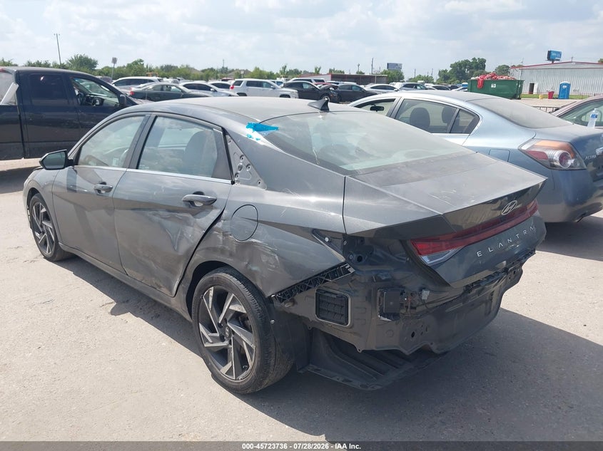 Vin: kmhls4dg7ru761888, lot: 46222418, hyundai elantra sel 20243