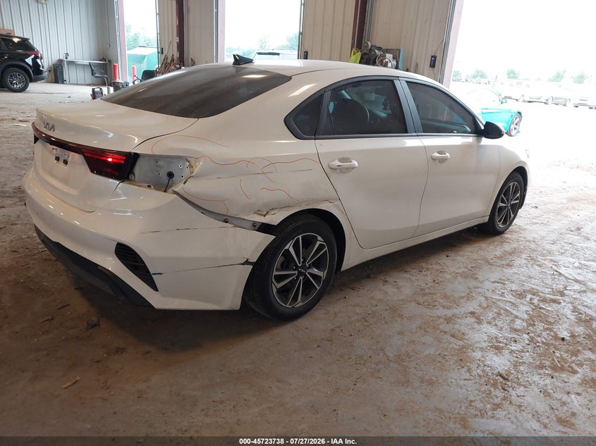 Vin: 3kpf24ad5pe665829, lot: 46222420, kia forte lxs 20234