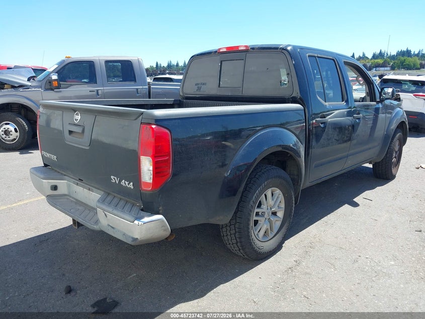 Vin: 1n6ad0ev1gn725212, lot: 46222423, nissan frontier pro-4x/s/sl/sv 20164