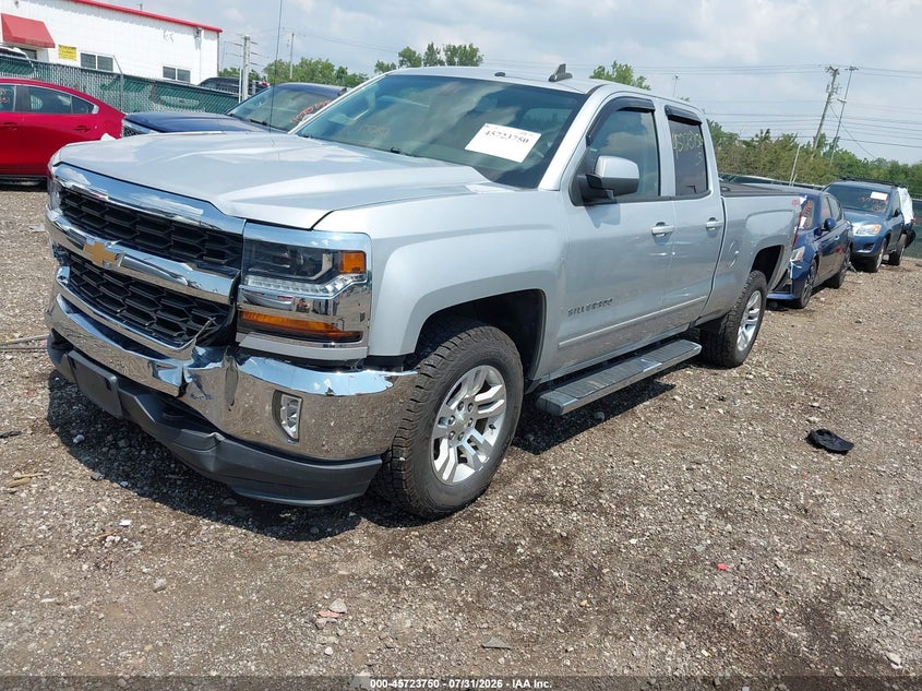 2019 Chevrolet Silverado, Front & Rear, IAAI, VIN 2GCVKPEC7K1124947 — photo 2