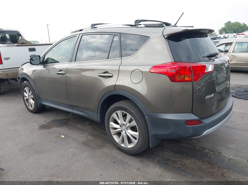 Vin: jtmyfrev1fd056279, lot: 46222437, toyota rav4 limited 20153