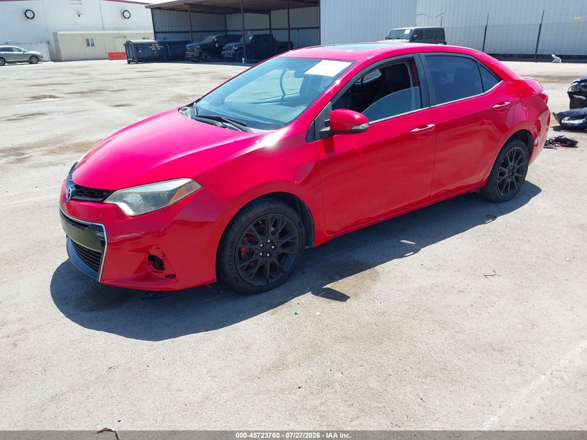 Vin: 2t1burhe7gc542536, lot: 46222442, toyota corolla s w/special edition pkg 20162