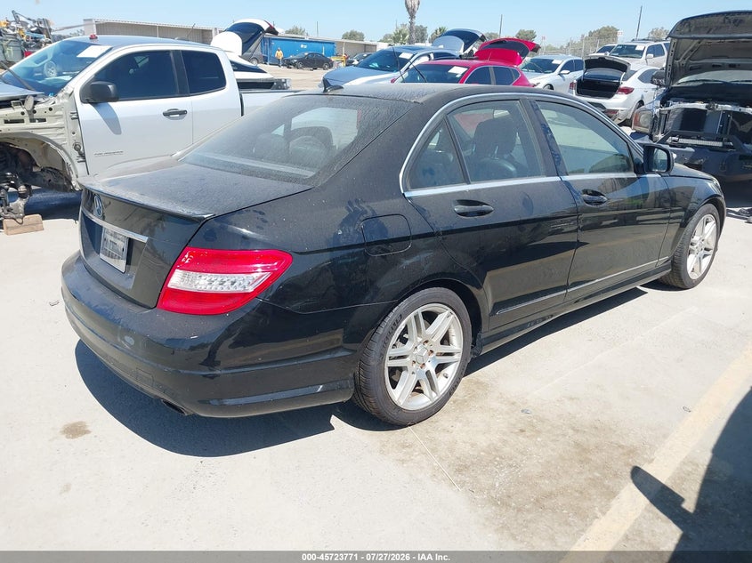 2008 MERCEDES-BENZ C 350 auction photo 4