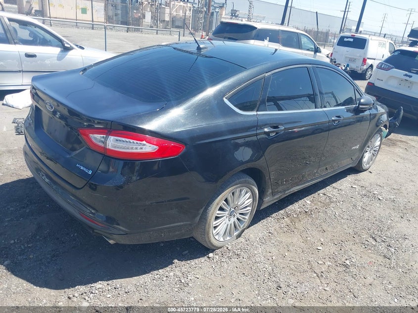 Vin: 3fa6p0lu9dr236940, lot: 46222461, ford fusion hybrid se 20134