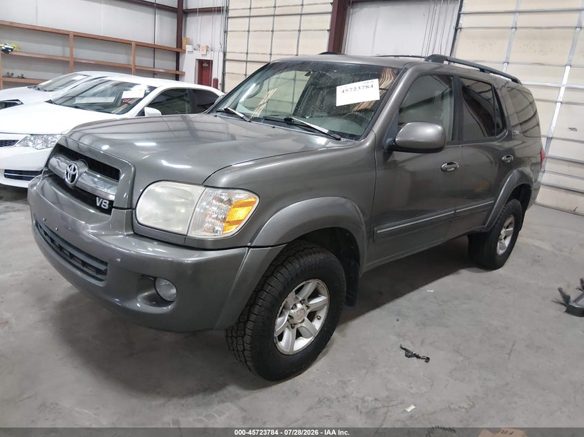 2006 Toyota Sequoia, Right Front, IAAI, VIN 5TDBT44A26S260075 — photo 2