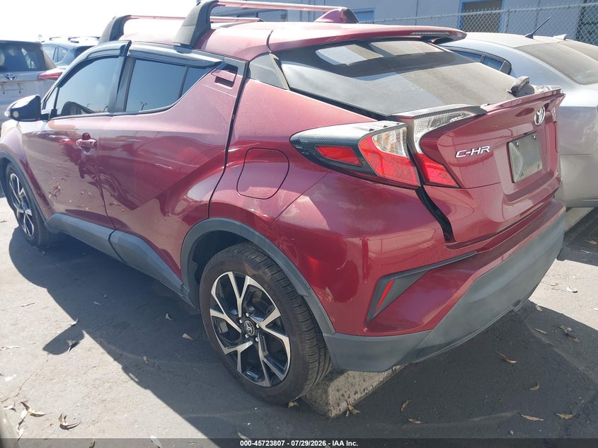 Vin: jtnkhmbx1j1000793, lot: 46222489, toyota c-hr xle 20183