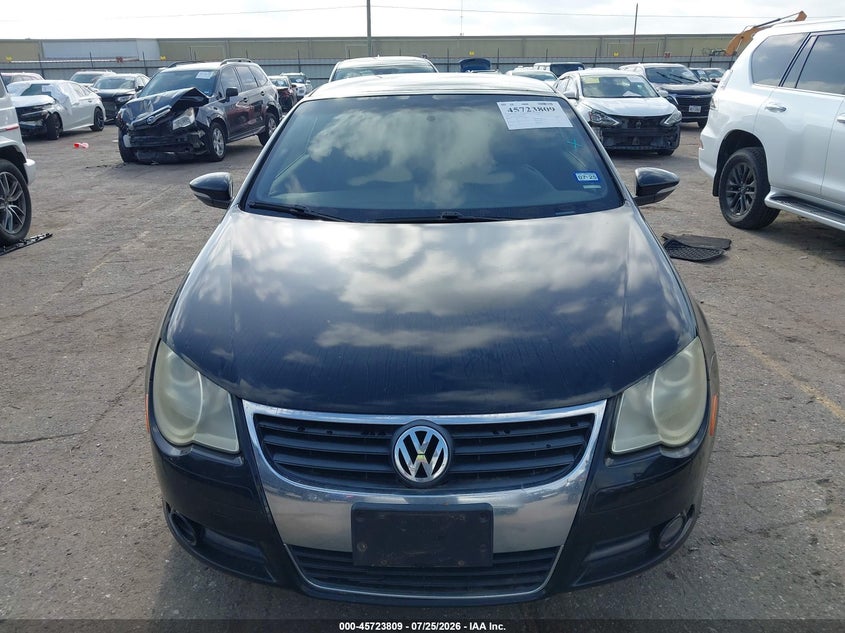 2009 VOLKSWAGEN EOS CABRIO 2.0L I-4 DI, DOHC, VVT, TURBO, 200HP