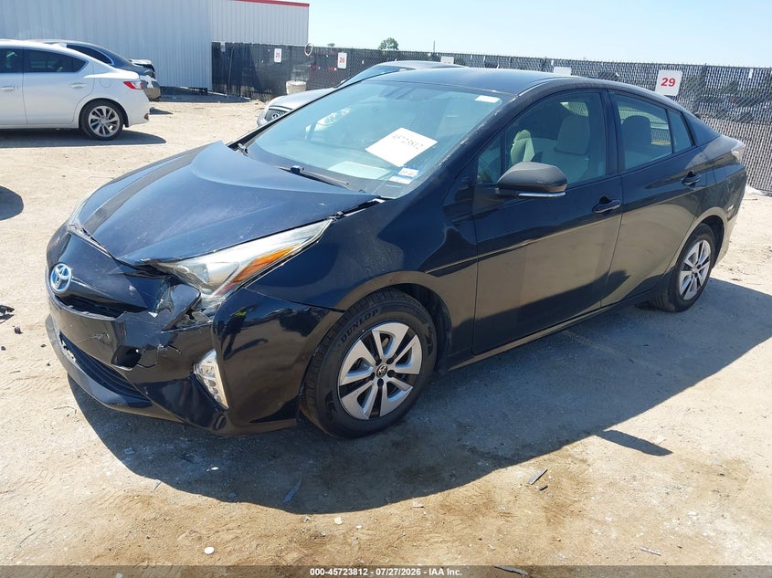Vin: jtdkarfu9g3516631, lot: 46222494, toyota prius three 20162