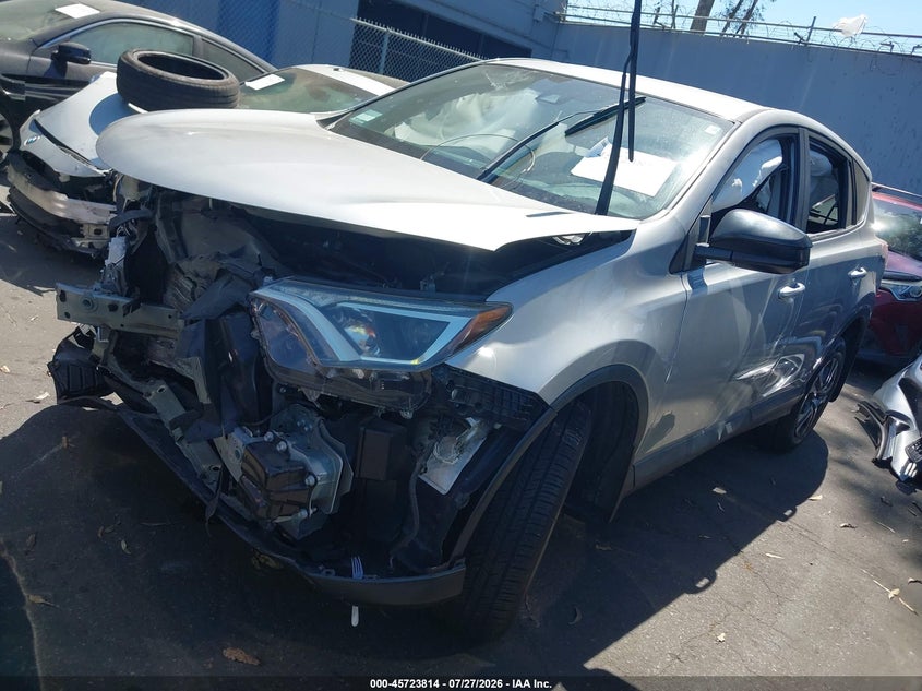 Vin: 2t3zfrev0jw503054, lot: 46222496, toyota rav4 le 20182