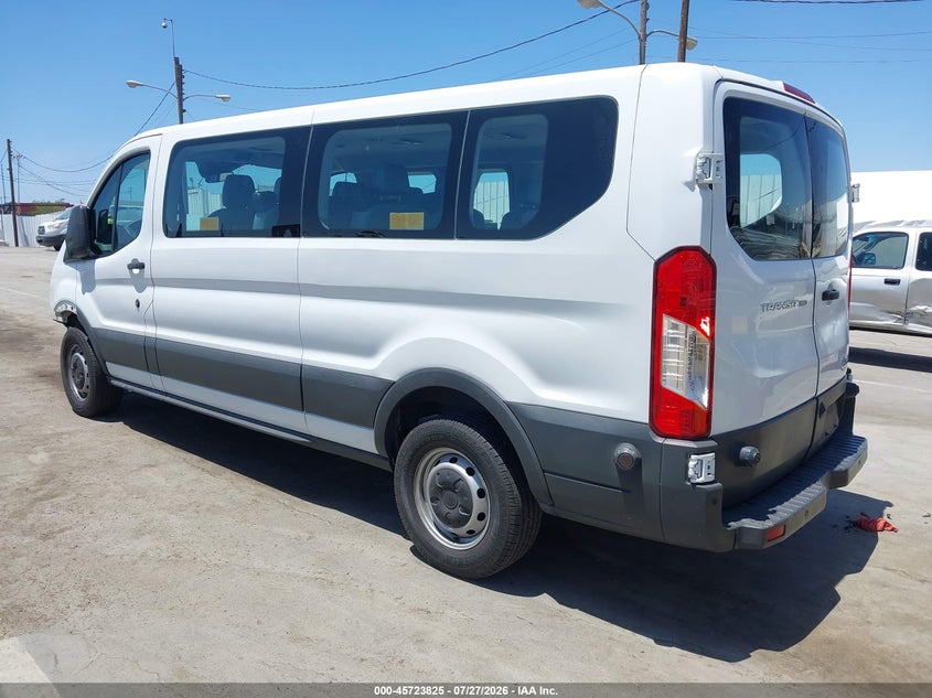 Vin: 1fbzx2zm5hka07583, lot: 46222507, ford transit-350 xl 20173