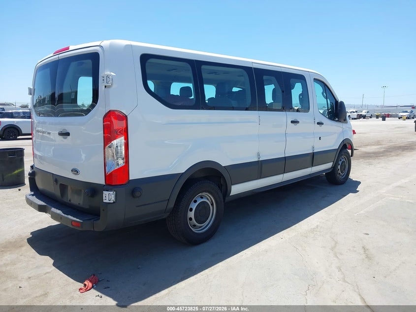Vin: 1fbzx2zm5hka07583, lot: 46222507, ford transit-350 xl 20174