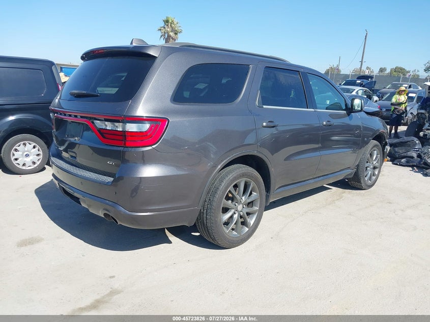 Vin: 1c4rdjdg7hc871691, lot: 46222508, dodge durango gt awd 20174