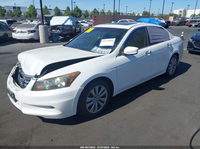 2012 Honda Accord, Front End, IAAI, VIN 1HGCP3F82CA010052 — photo 2