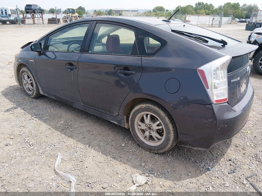 Vin: jtdkn3du8b0252784, lot: 46222520, toyota prius two 20113
