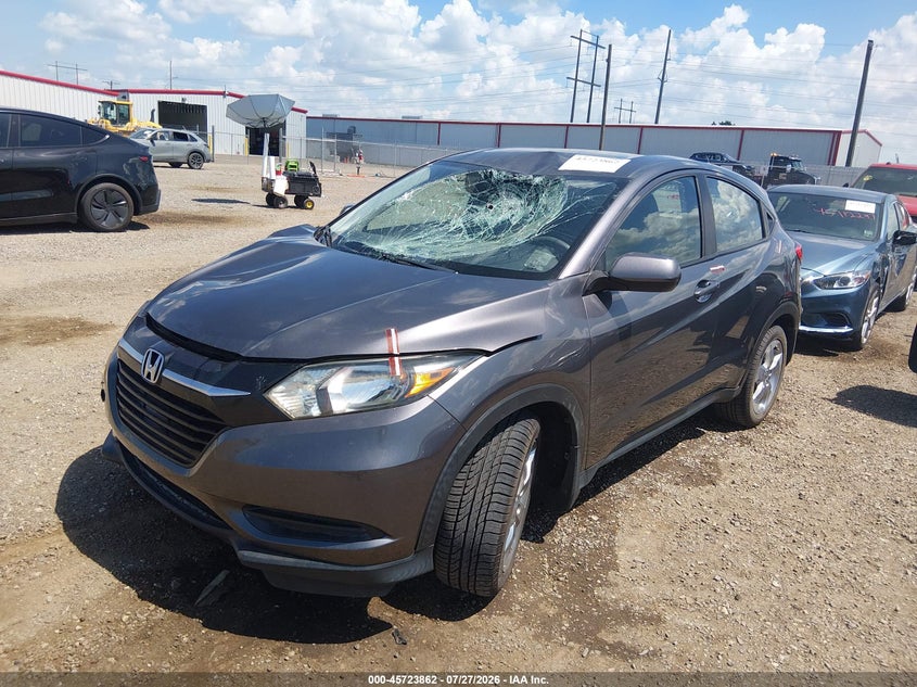 Vin: 3czru5h33hg700538, lot: 46222544, honda hr-v lx 20172