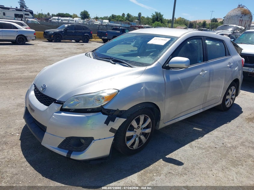 Vin: 2t1ku4ee7ac481686, lot: 46222562, toyota matrix 20102