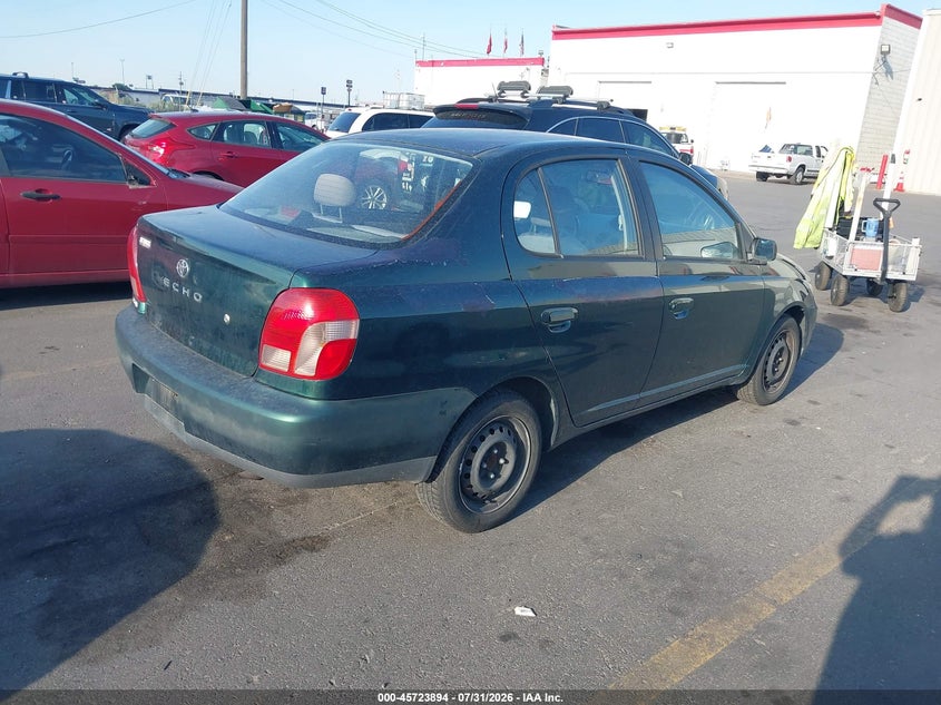 2002 TOYOTA ECHO auction photo 4