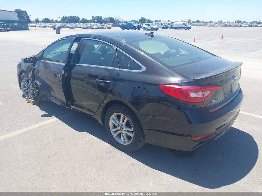 Vin: 5npe24af1gh267879, lot: 46222623, hyundai sonata se 20163