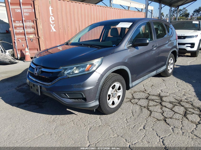 Vin: 3czrm3h36gg708877, lot: 46222633, honda cr-v lx 20162
