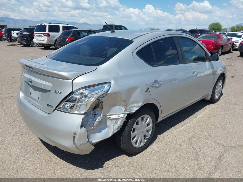 Vin: 3n1cn7ap7dl871346, lot: 46222646, nissan versa 1.6 sv 20134