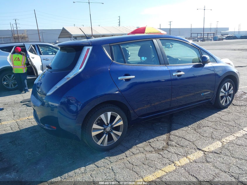 Vin: 1n4bz0cp3gc300346, lot: 46222659, nissan leaf sv 20164
