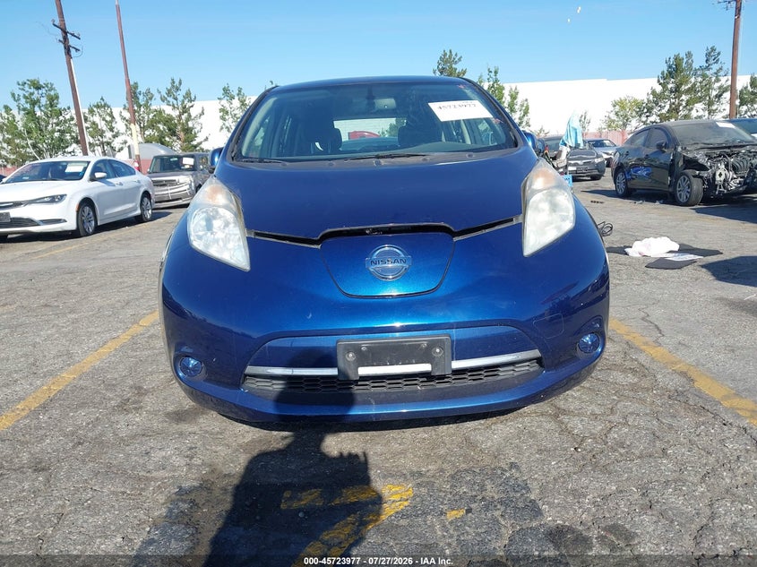 2016 NISSAN LEAF auction photo 6