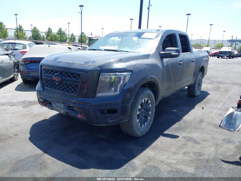Vin: 1n6aa1ed3mn501487, lot: 46222706, nissan titan pro-4x 4x4 20212
