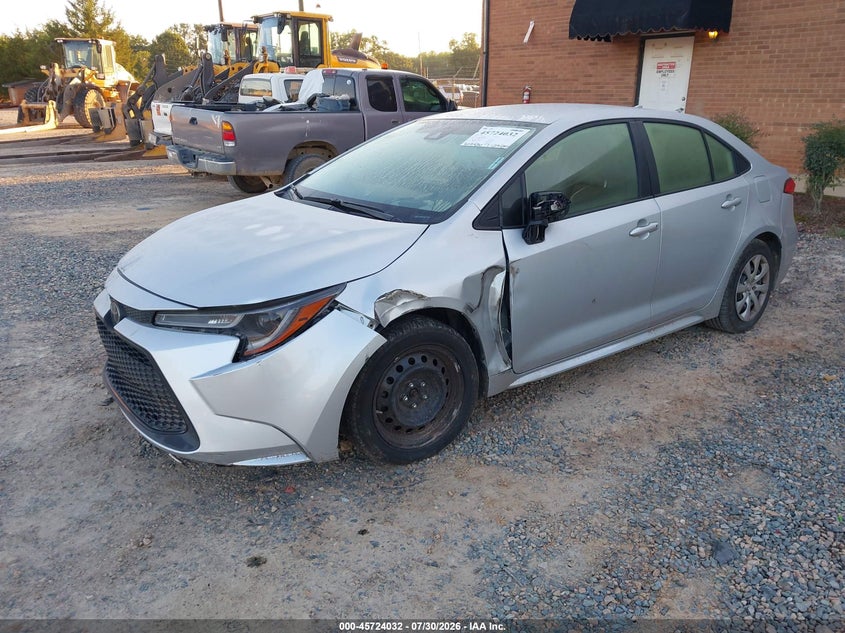 Vin: jtdepmae7n3002286, lot: 46222714, toyota corolla le 20222
